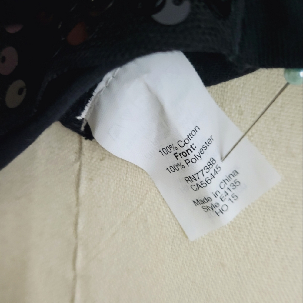 J.Crew Black Sequins Crew Neck Top Size S - Picture 6 of 6